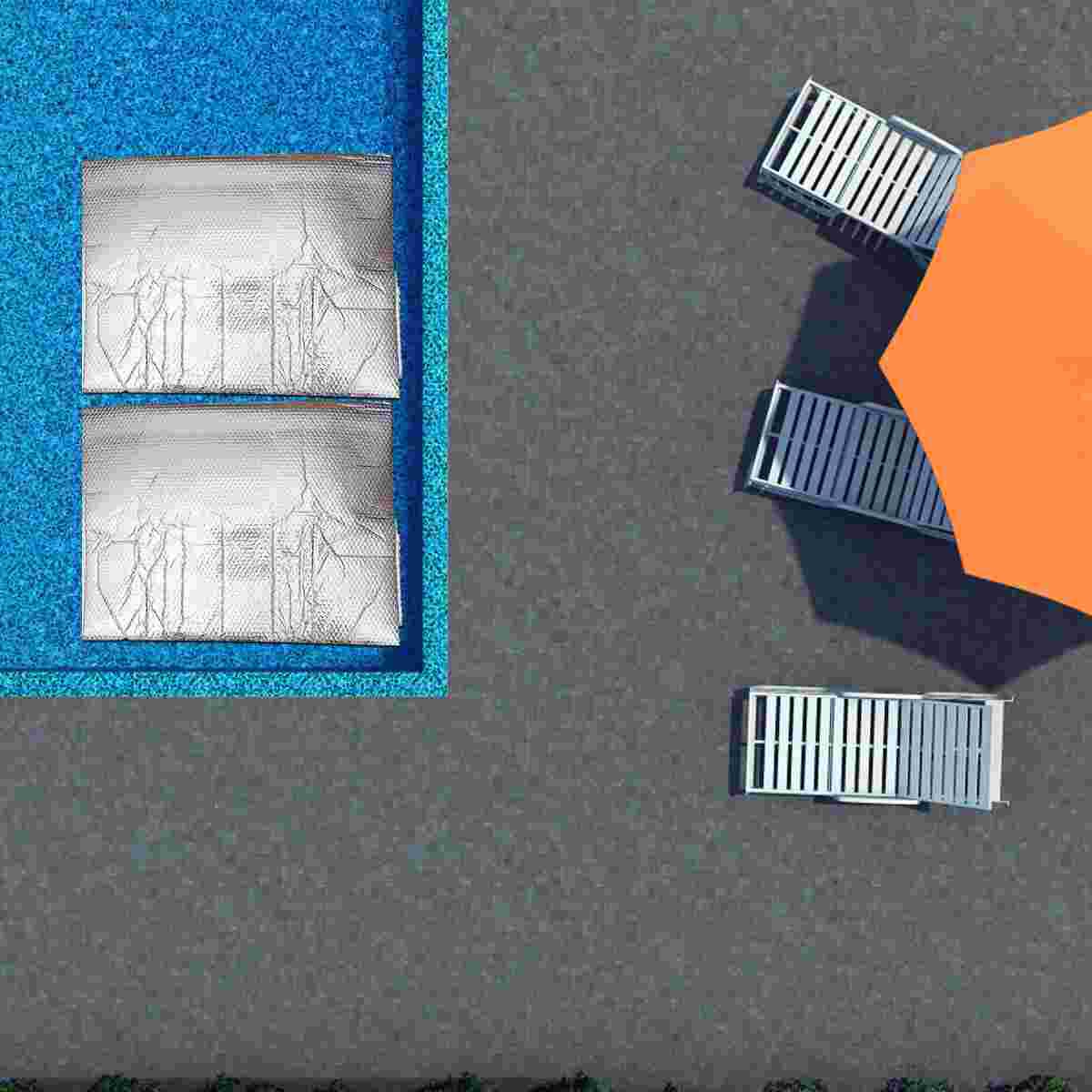 1PC Swimming Pool Heat Preservation Cover Heat Insulation Swim Pool Cover Thermal Insulation Pool Film Swimming Pool