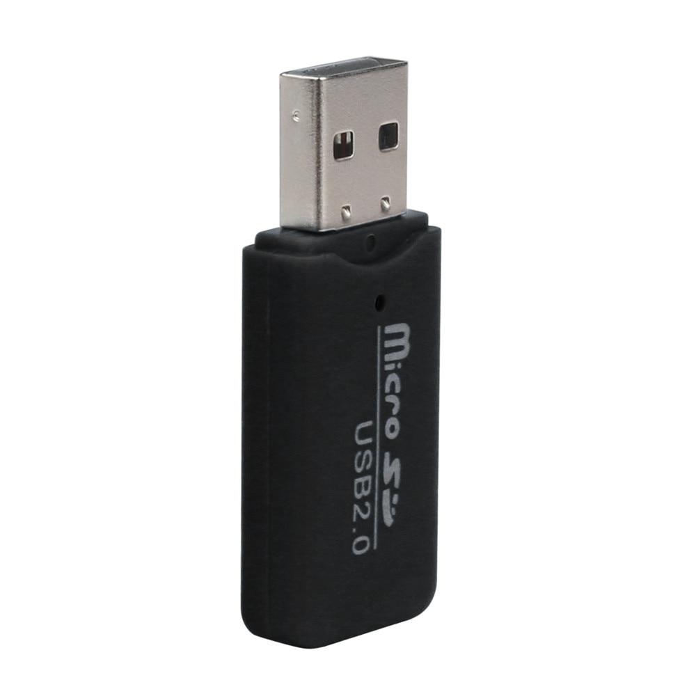 USB 2.0 Micro SD SDHC TF Flash Memory Card Reader Mini Adapter For Laptop#T2: Default Title