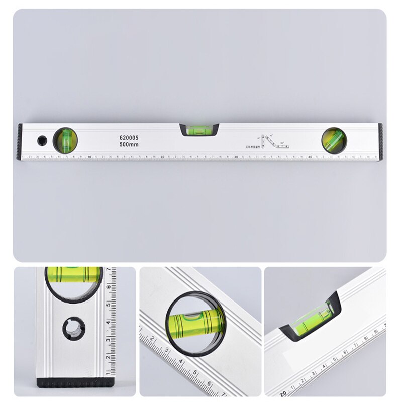 High Precision Spirit Level Set Balance Horizontal Yellow Ruler High Magnetic Ruler Lever Bubbles Digital Inclinome