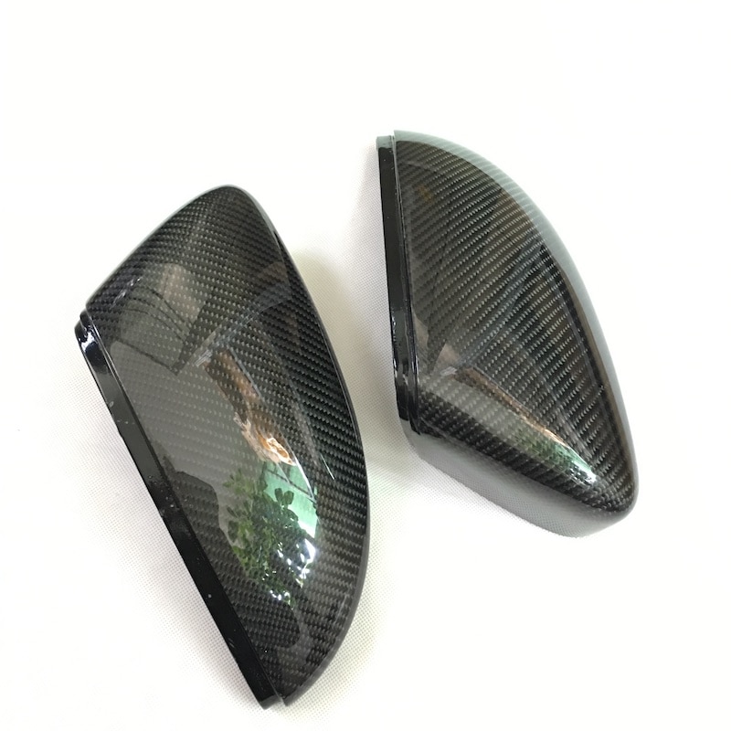 BODENLA Real Carbon Fiber Spiegel Cover Achteruitkijkspiegel Side Spiegel Cap Voor VW Passat B7 CC Jetta MK6 Kever