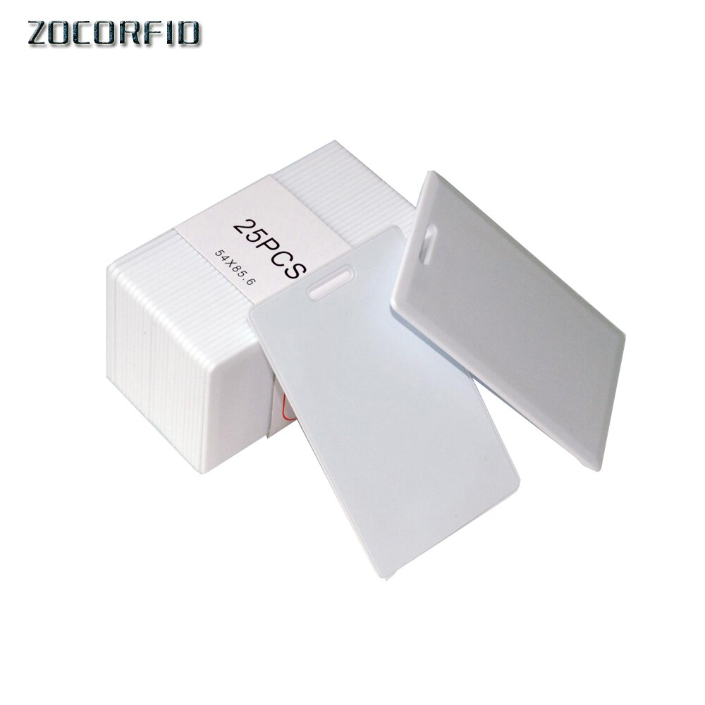 (50PCS/LOT) 125Khz RFID Rewritable Smart Cards Clamshell T5557 Thick Proximity For Access Control H ID Copier: Default Title