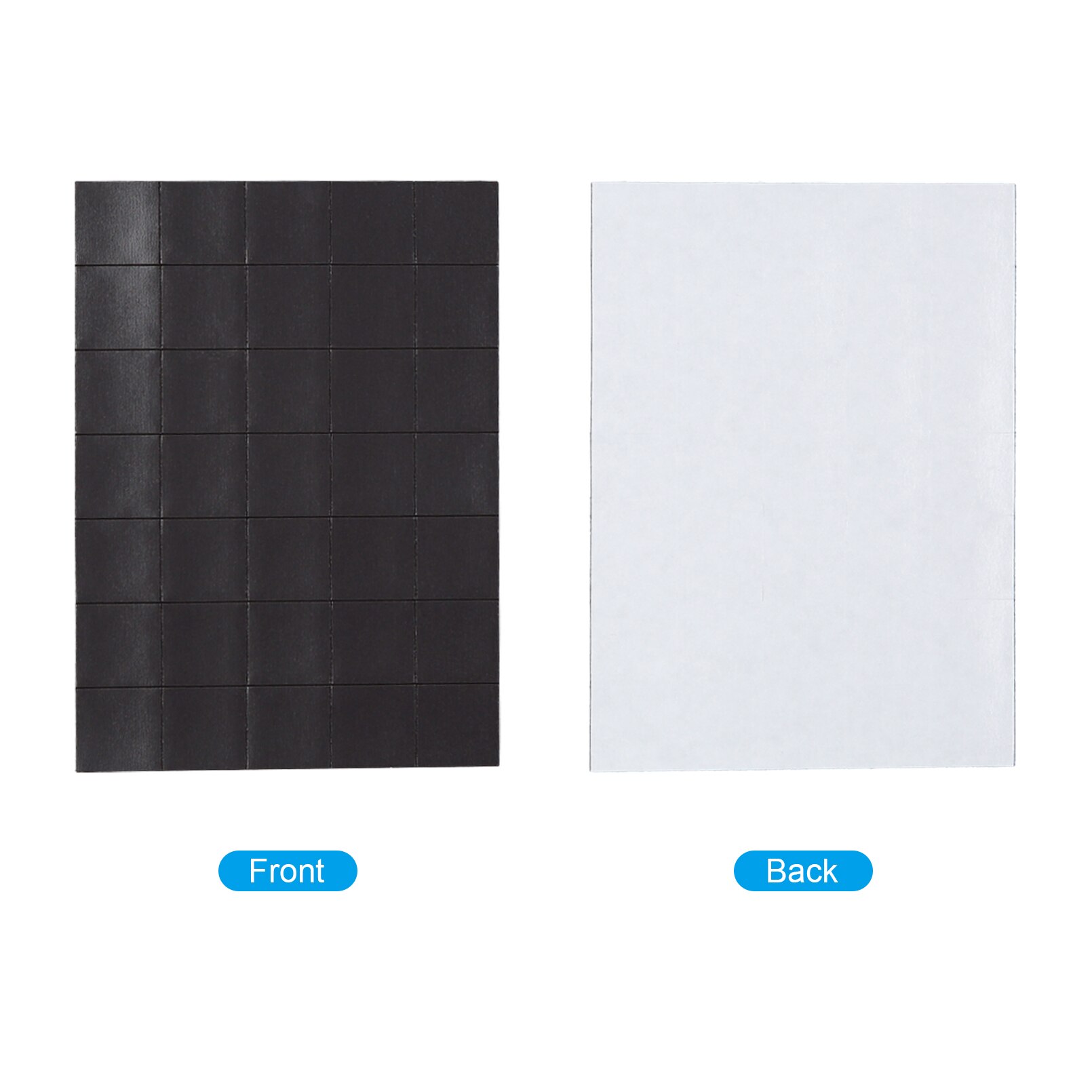 60/140 Stuks 20X20Mm Zelfklevende Magnetische Pleinen Met Sterke Lijm Voor Diy Ambachten Foto Schema visitekaartje