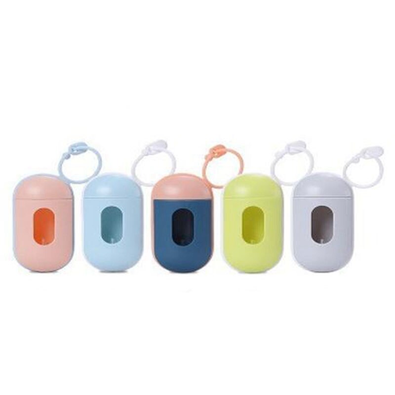 5 pièces sac poubelle pour animaux de compagnie Pick Up sac ensemble poubelle chien sac poubelle distributeur