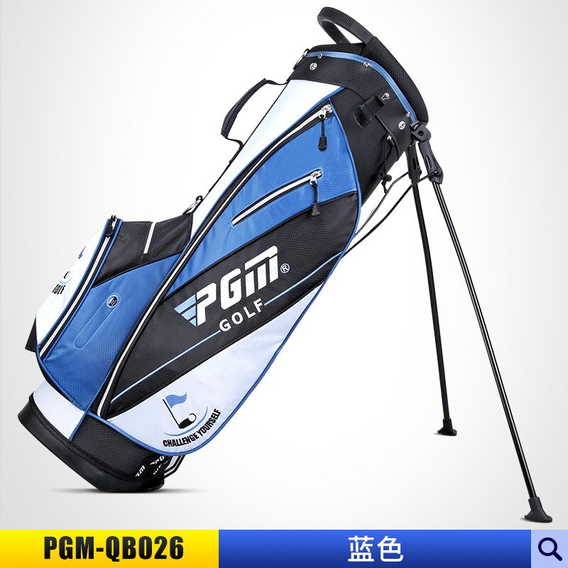 Pgm Golf Stand Bag Ultra Licht Golf Standaard Stand Bag Met Schouderband Golftas: blue