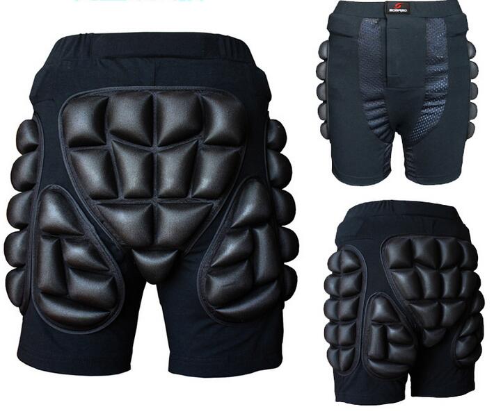 SOARED 2.5CM Men Women Protective Hip Butt Pad Ski Skate Snowboard Skating Skiing Protection Resistance Roller Padded Prote