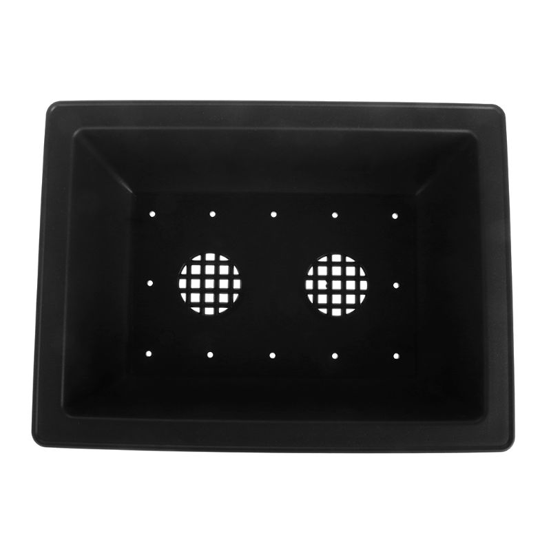 Flower Pot Imitation Plastic Balcony Rectangle Bonsai Bowl Basin Nursery Planter