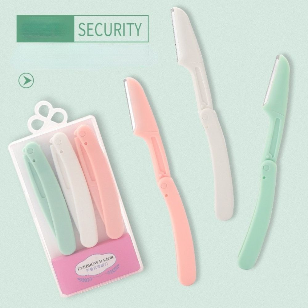 Cuchilla de pelusa Facial, utensilio de belleza, de para cejas maquinilla de afeitar, herramienta para quitar el vello Facial, recortador de cejas