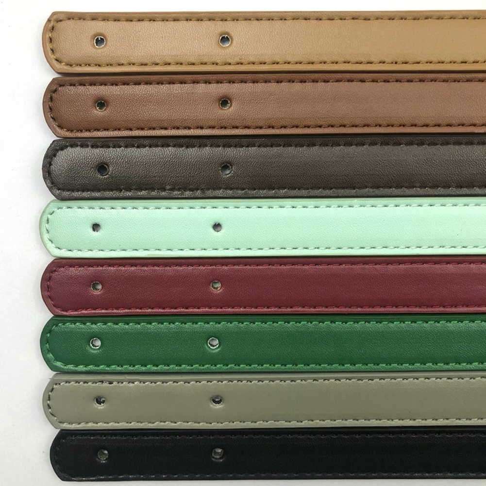 2pcs 62cm PU leather Bag Strap Handle Detachable Shoulder Bag Belt DIY Replacement strap for Handbag Band Handle Bag Accessories