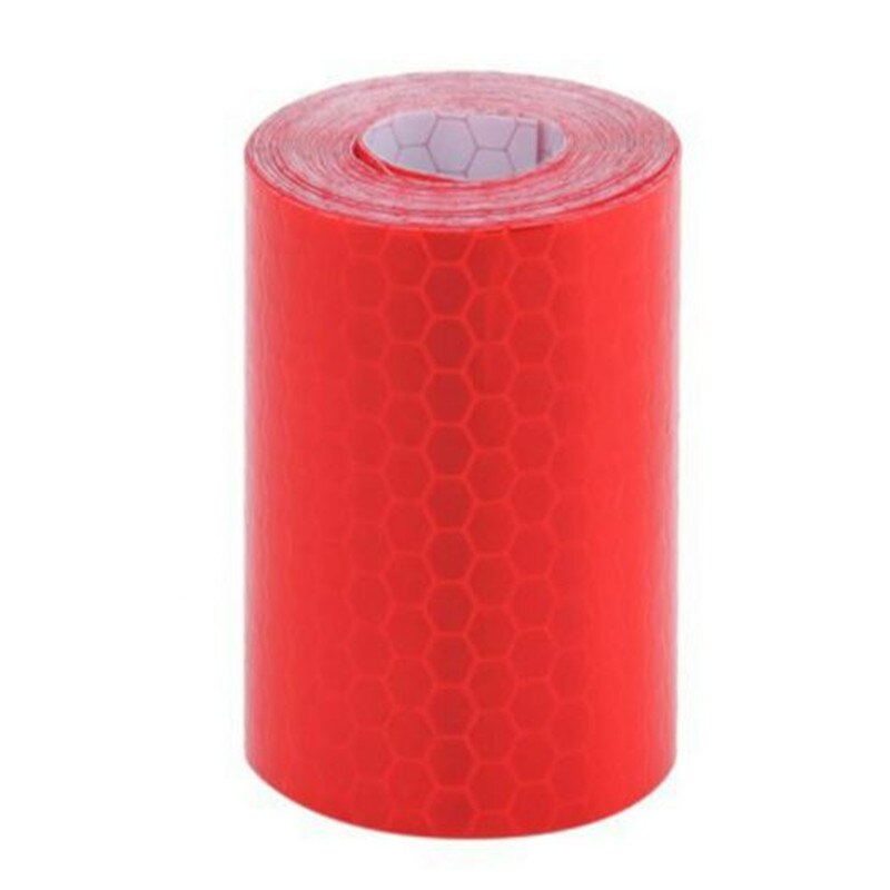 1 Roll Reflective Tape for Car Truck Trailer Reflectors Self Adhesive Warning Sticker Exterior Safety Tape Reflectors 3x0.05m: Red