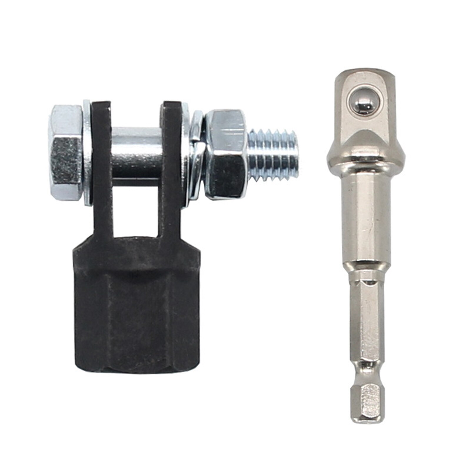 Scissor Jack Adapter With 1/2 Inch Chrome Vanadium Steel Socket Adapter Drive Impact Wrench Fit Jacks Power Drill Accessories