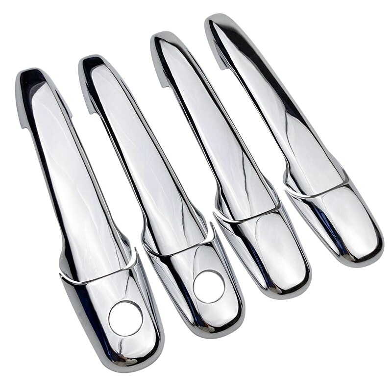 Voor Mazda 2 3 5 6 2004 RX-8 CX-7 CX-9 Ford Fusion Mustang Lincoln Mkx Auto Chrome Exterieur deurgreep Cover Trim Stickers: 2 Keyholes