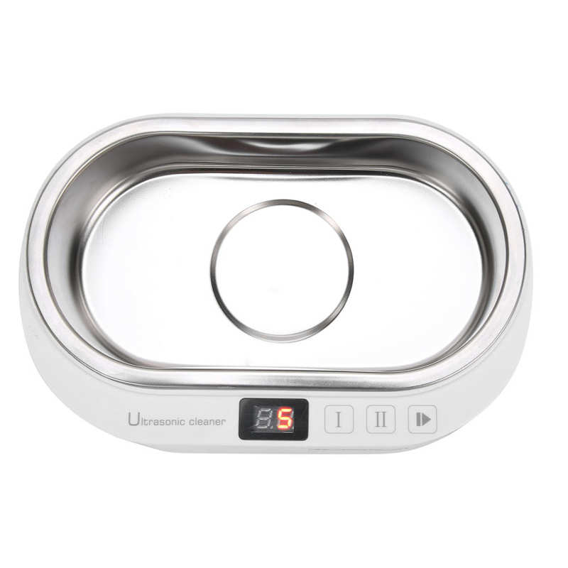 600ml Ultrasonic Cleaner Dentures Toothbrush Cleaning Machine Intelligent Eyeglasses Jewelry Wash LED Display Touch Screen