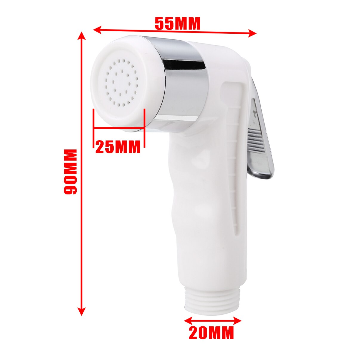 Handheld Toilet Bidet Shattaf Sprayer ABS Bidet Spray Head + Hose + Bracket Washing Supplies