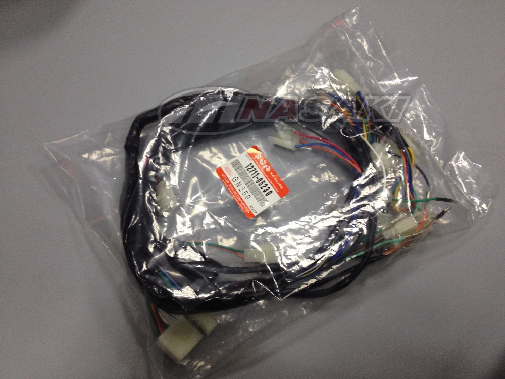 Arnés de cableado eléctrico, accesorio para Suzuki GN250 GN 250, OEM NO. 36610-38301