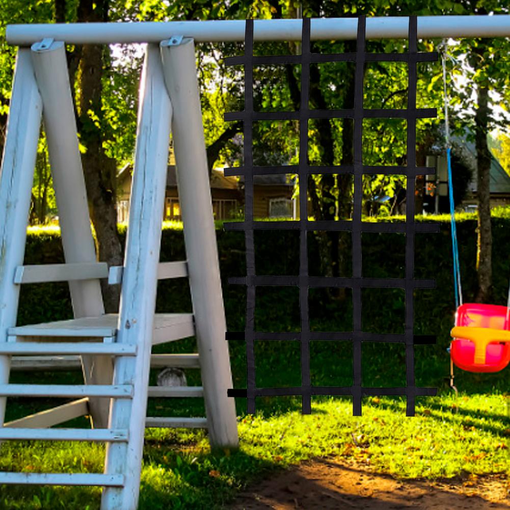 Red de escalada para niños al aire libre, Red de arcoíris para gatear, parque infantil de carga, red de carga física para niños