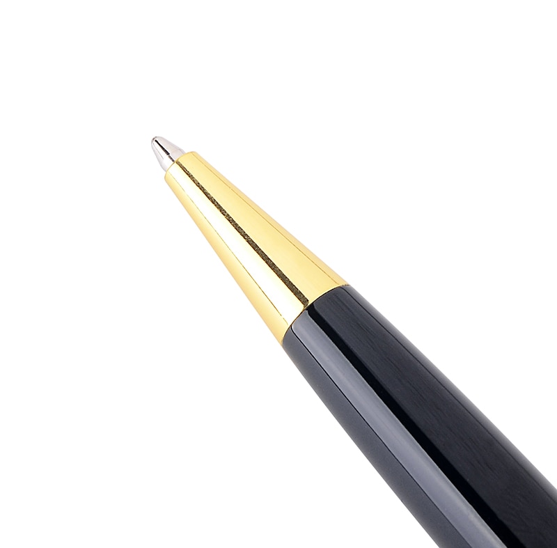 Metal Ballpoint Pen Business Writing Gold Silver Clip Roller Ball Pens School Student Office Stationery