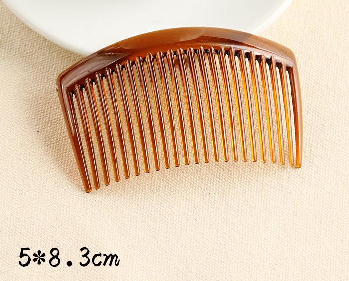 MEIBEADS 5pcs/lot Transparent Plastic Tooth Comb Inserted Comb Clip DIY Handmade Hair Jewelry Material Goods Accessories UF7556: 01