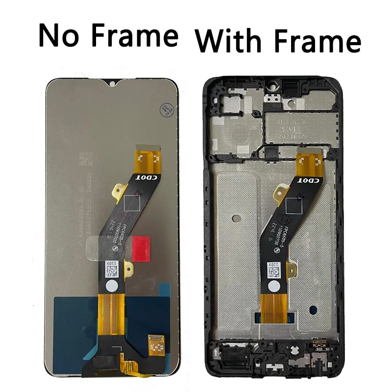 Bf7 lcd para infinix tecno spark go 2023 display lcd tela de toque digitador assembléia com peças reposição quadro