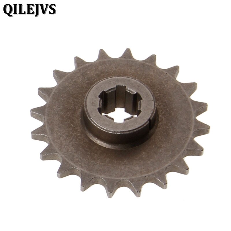 Qilejvs 47cc 49cc motorsykkel skitt sykkel  t8f 8mm 11 14 17 20 tann foran tannhjul kjede kjede tannhjul minimoto: 20