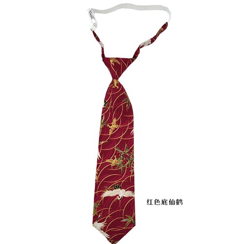 Kvinder mænd dreng pige barn koreansk japansk catwave vintage søde kawaii hals slips tilbehør streetwear slips: Som foto 8