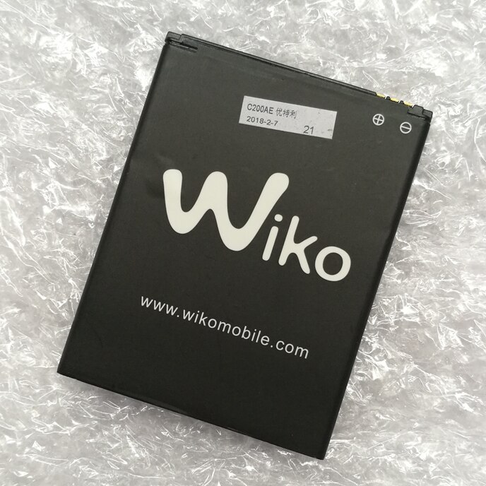 Bateria de 2500mah 3.8v wiko 2610 para wiko tommy 3 bateria do telefone móvel batterie substituir peças
