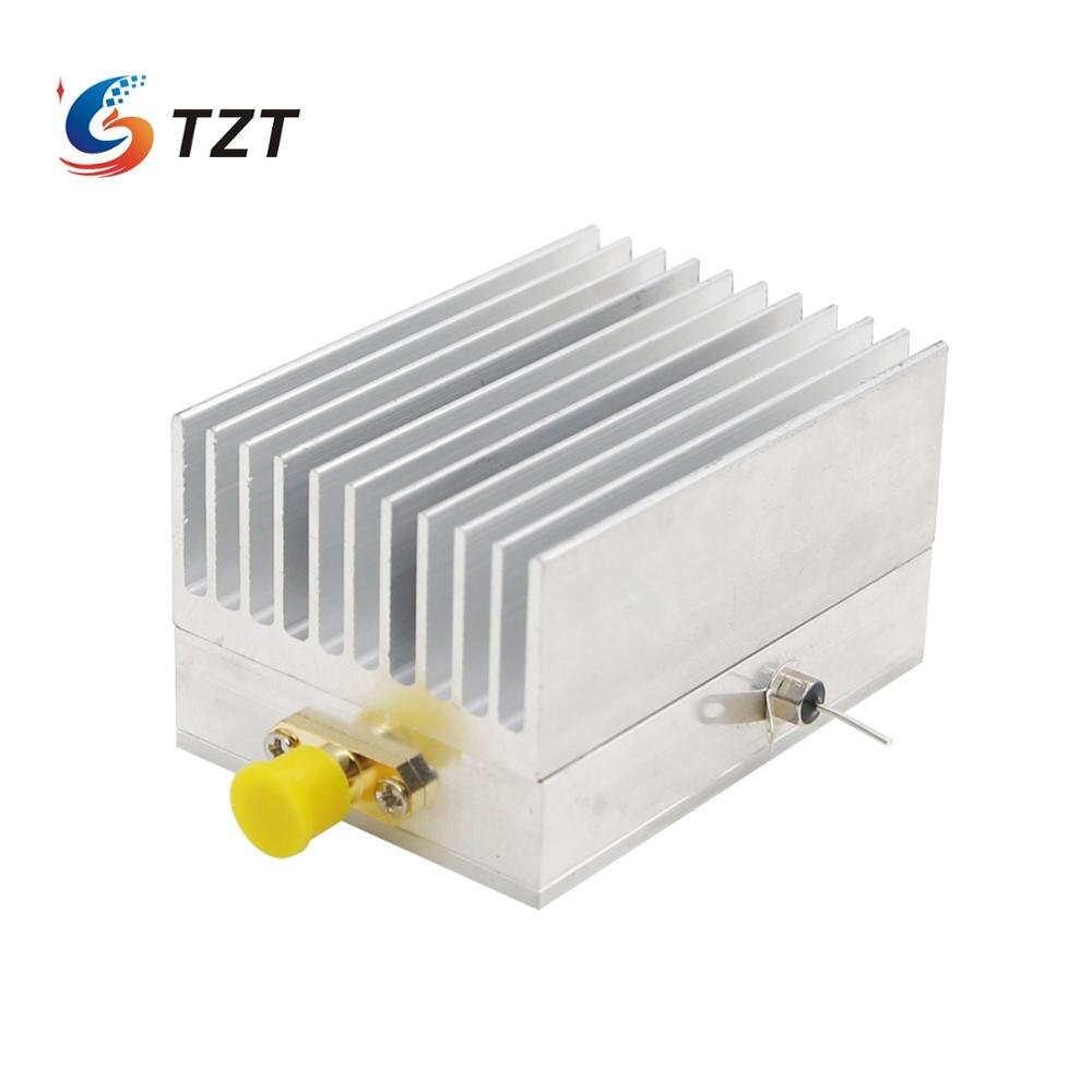 TZT 20MHz-500MHz 1W Broadband RF Power Amplifier 30dB HF FM VHF UH RF Linear Amplifier