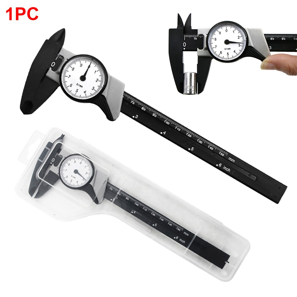 0-150mm Building Micrometer Metric Imperial With Dial Durable Precision Measuring Tool Portable Woodworking Vernier Caliper