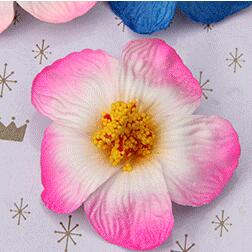 100 st 9cm skum frangipane frangipani blomma sinensis blomhuvud konstgjord tropisk hibiskus 16 färger skum blomhuvuden: Rosröd