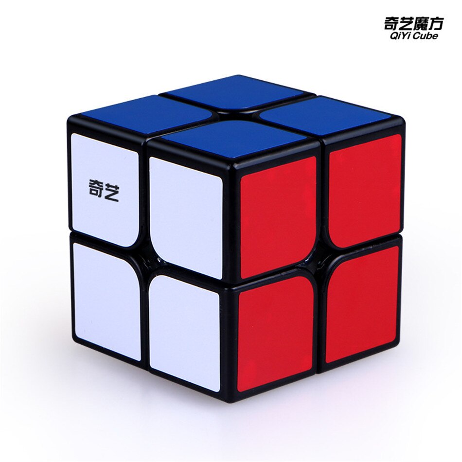 MoYu QiYi YuXin YJ 2x2 Zauberwürfel Berufs Spiel Geschwindigkeit Rotierenden Mini Tasche Cubo Magico Kinder Erwachsene Pädagogisches spaß Spielzeug: QiYi QiDi 2x2 B