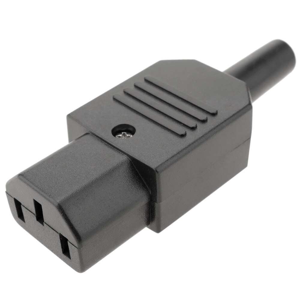 Bematik-Peg IEC-60320 C13. Vrouwelijke Plug Straight