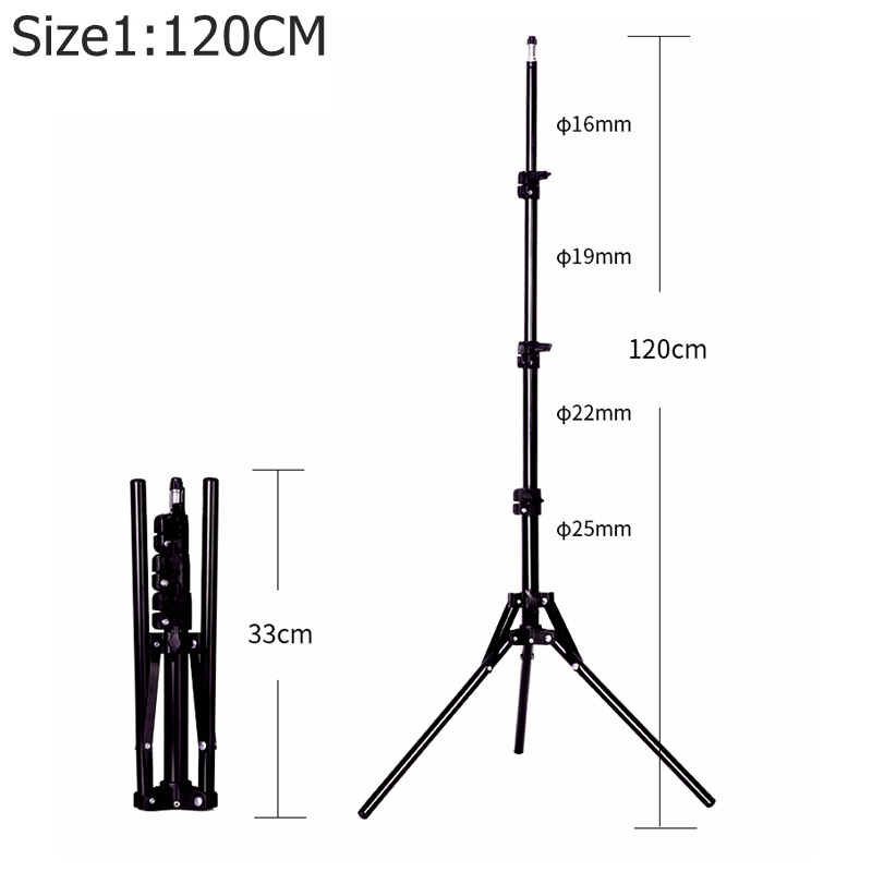 ZCTL 50 cm Flex Goosneck Arm met Aluminium Foto Studio Verlichting Licht Stand Dual Magic Klemmen