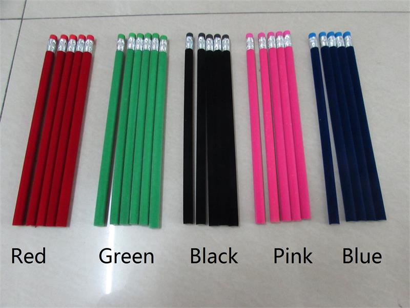 Houten potlood fluwelen potlood 50 stuks milieuvriendelijke hotel potlood