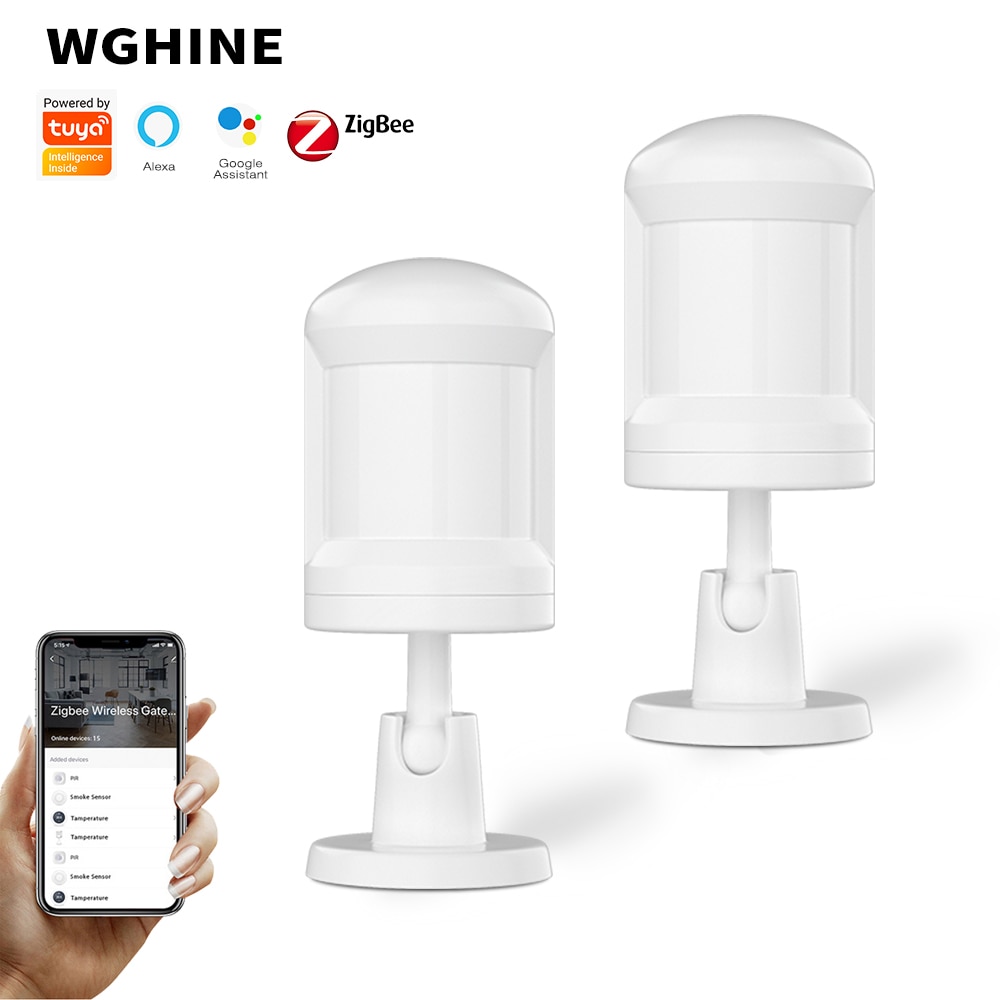 Zigbee – capteur de mouvement intelligent sans fil, pour alarme de sécurité domestique, compatible avec l&#39;application Tuya Smart Life