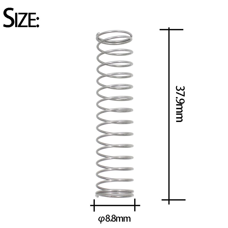 3Pcs Trompet Zuiger Klep Lente Accessoires Deel Vervanging