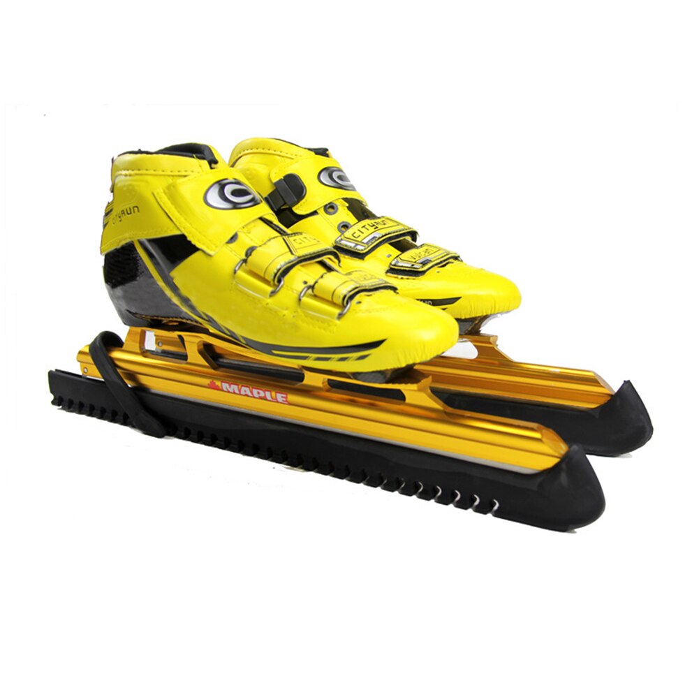 1 par ramme klinge beskyttere beskyttende ærme skøjteløb isdæksel skridsikkert udstyr hockey walkable justerbar