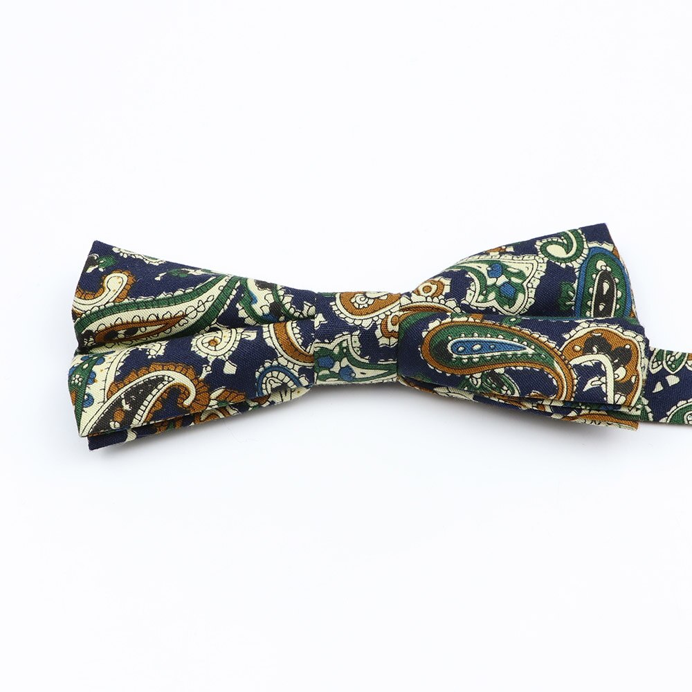 Kleurrijke Bloemen Strikjes Mode Katoen Print Bowtie Stropdassen Voor Mannen Wedding Party Pakken Gravata Vlinder Sjaaldassen: 40
