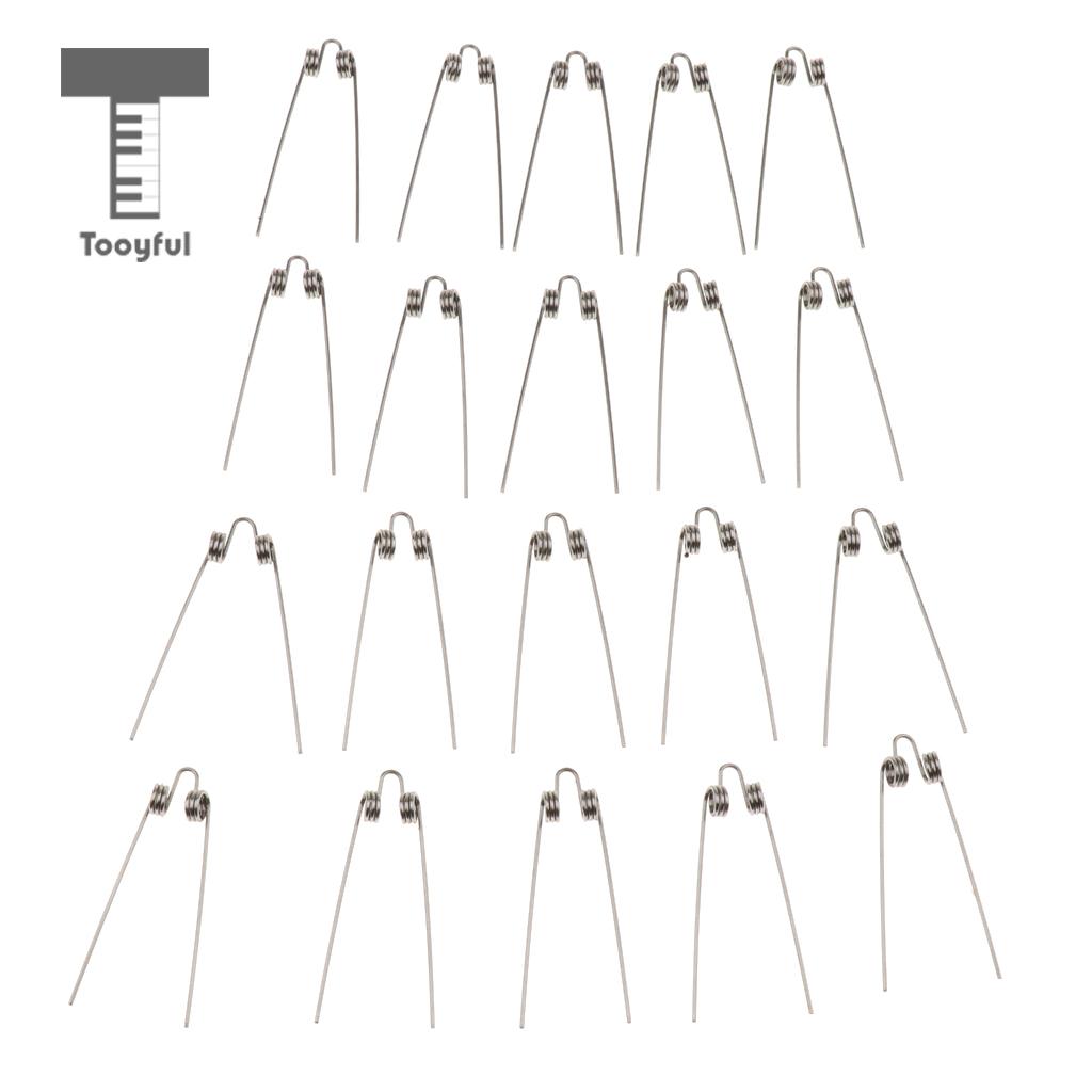 20 Pcs Metal Trombone Spit Valve Springs Trombone Trumpet Tuba Baritone Water Key For Musical Instrument Accessories