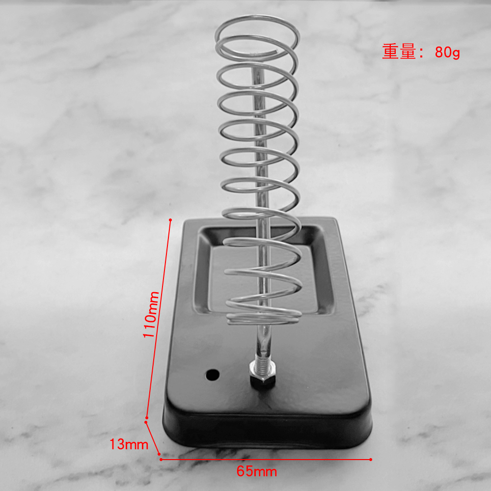 Soldeerbout Stand Draagbare Houder Soldeertin Stand met Lassen Spons Elektrische Soldeerbout Accessoires