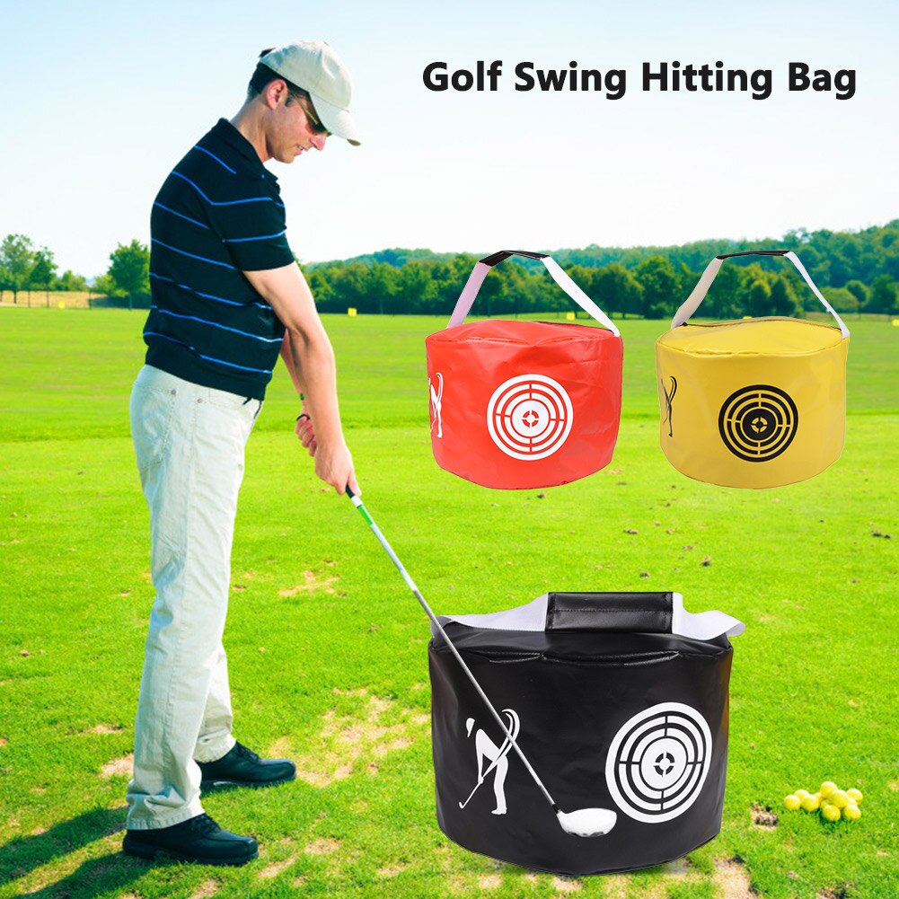 Golf Impact Power Smash Bag Swing Training Aids Swing Speed Trainer Hitting Practice Bags Golf Exercise Equipment