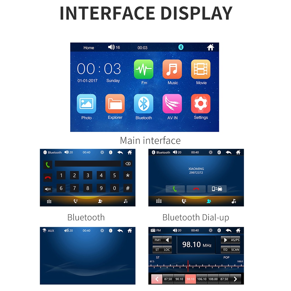 Radio auto 1 din android 4.1 tuuman tft 1 din auton kosketusnäyttö radio stereo fm radio bluetooth  mp5 soitin autoradio auton lisävarusteet