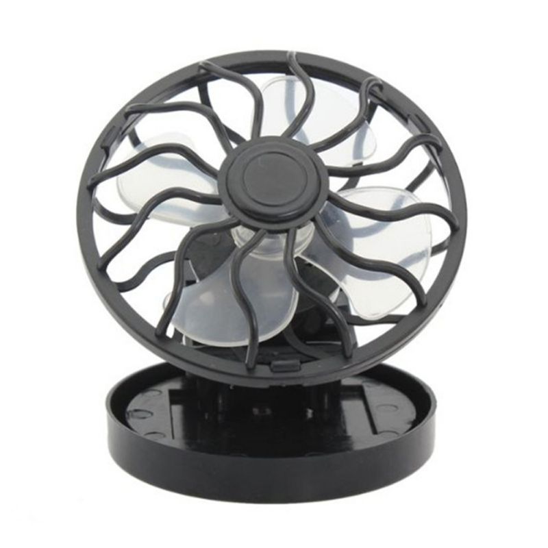 Solar Fan Clip Cap Mini Air Cooling Fan Met Clip Handheld Solar Kleine Ventilator Elektrische Wind Thuis Desktop Kantoor