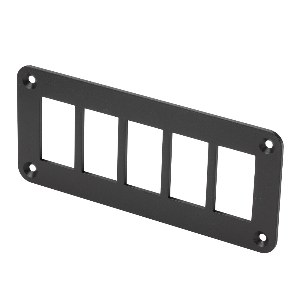 Panel de interruptor basculante de aluminio de 2/3/4/5 vías, soporte de carcasa para ARB Carling Narva, piezas de interruptores, tipo barco
