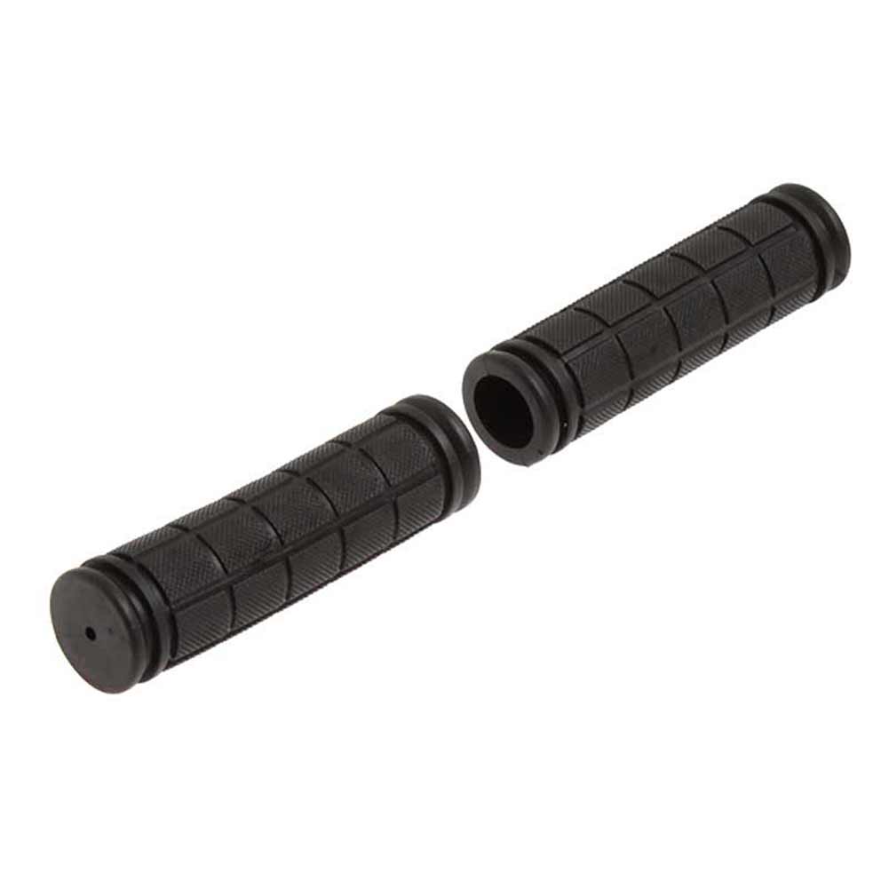 1 par de guidão de bicicleta, peças de borracha macia, ciclismo, mountain bike, scooter, barra de engrenagem fixa, ferramenta de extremidade, acessórios 88: Black
