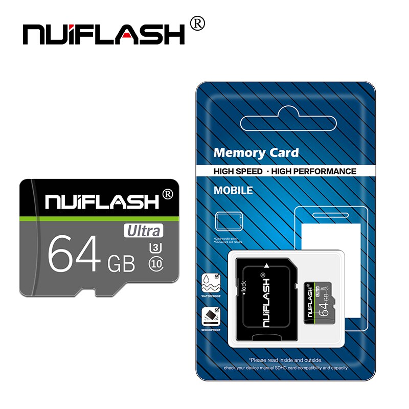 With free adapter Microsd Card 32GB 64GB 128GB Micro sd card 8GB 16GB memory card cartao de memoria Retail package