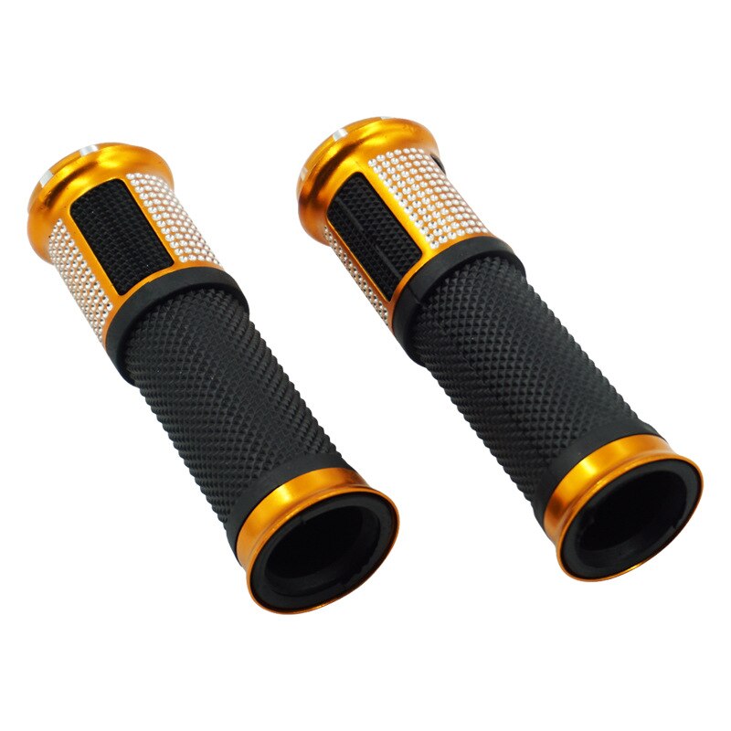 1Pair 7/8" Universal throttle Grip handle Handlebar Motorcycle Throttle Handlebar Cover Grip Smooth Soft Rubber Anti slip Handle