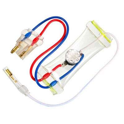 Refrigerator Defrost Thermostat, -7C Temperature Controller, 6A 3 Wire Lead N.O