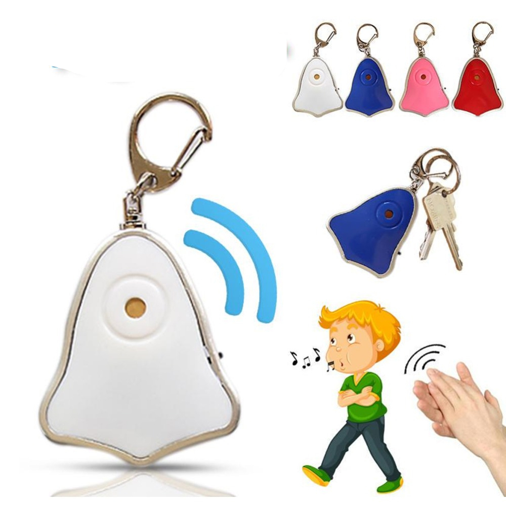 Détecteur de clé sifflet Anti-perte | , Anti-perte, bip clignotant, sac de clé pour enfant, localisateur de portefeuille, notification d'alarme pour animal de compagnie, directe