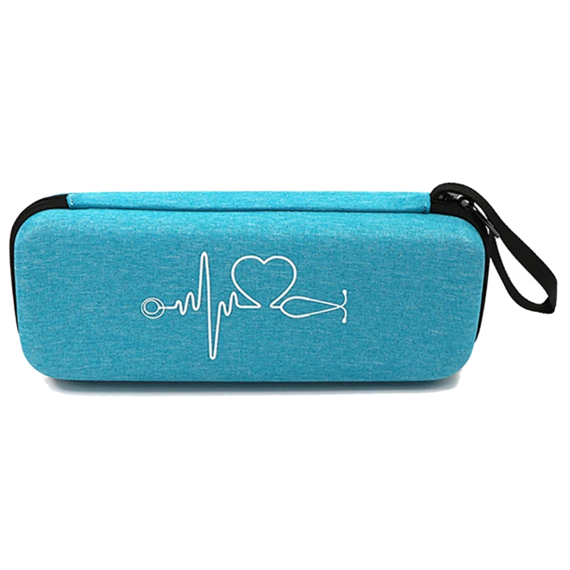 Stethoscoop Case, Draagbare Reizen Draagtas Met Mesh Pocket Bandage Organizer Protector Verpleegkundige Accessoires: Sky Blue