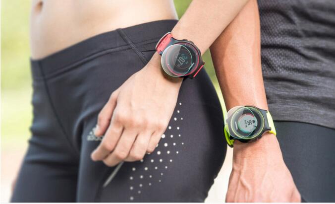 10 stuks schermbeschermers voor garmin vivomove hr fenix 3hr fenix 5 5s ronde smartwatch, gehard glas beschermfolie