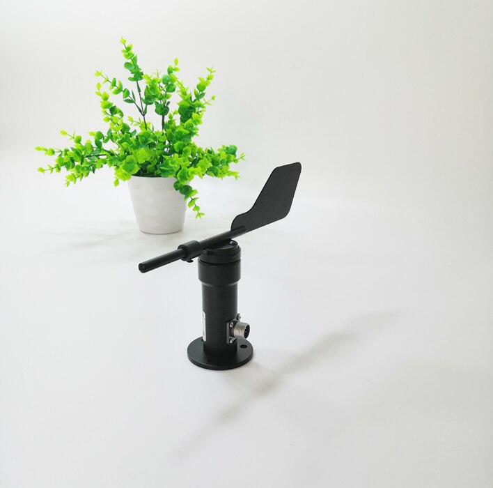Wind Direction Sensor Weather Station Monitoring Aluminum Shell Anemometer 16 Directions